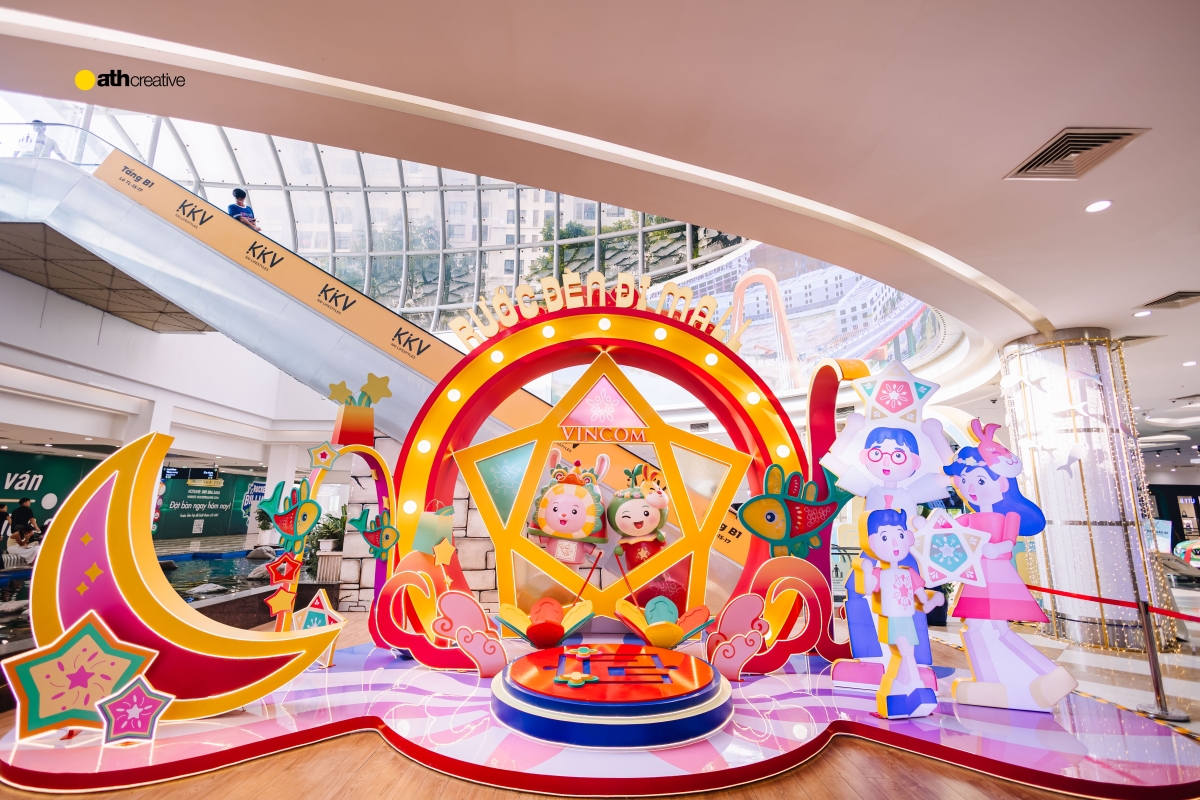 DECOR TRUNG THU 2025 VINCOM TIMES CITY